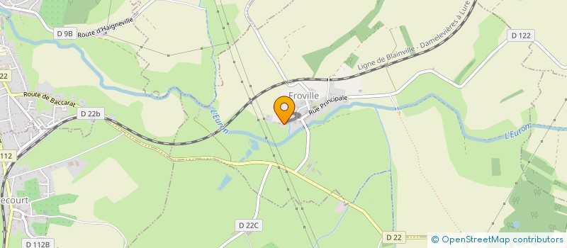 localisation de l'entreprise MONSIEUR ANTHONY GALAT  FROVILLE