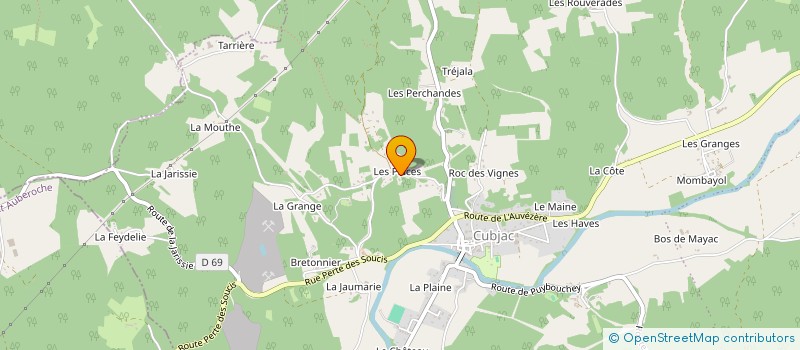localisation de l'entreprise MONSIEUR ANTHONY GALINDO à BASSILLAC ET AUBEROCHE