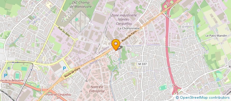 localisation de l'entreprise MONSIEUR ANTHONY GALLAIS à NANTES