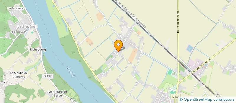 localisation de l'entreprise MONSIEUR ANTHONY GALLAIS  GENNES-VAL-DE-LOIRE