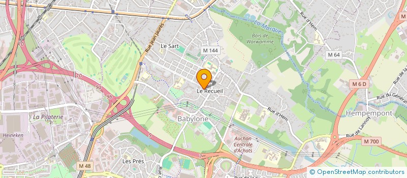 localisation de l'entreprise MONSIEUR ANTHONY GALLAND à VILLENEUVE-D'ASCQ