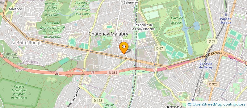 localisation de l'entreprise MONSIEUR ANTHONY GALLOPIN  CHATENAY-MALABRY