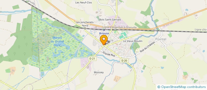 localisation de l'entreprise MONSIEUR ANTHONY GALLOT à BRIOUZE