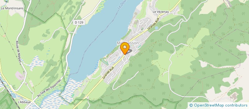 localisation de l'entreprise MONSIEUR ANTHONY GALPIN  MALBUISSON