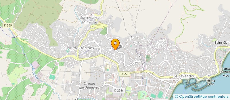localisation de l'entreprise MONSIEUR ANTHONY GANDOLPHE à BORMES-LES-MIMOSAS