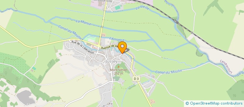 localisation de l'entreprise MONSIEUR ANTHONY GANTOIS  JUSSEY