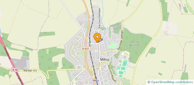 localisation de l'entreprise MONSIEUR ANTHONY GARANT  MERU