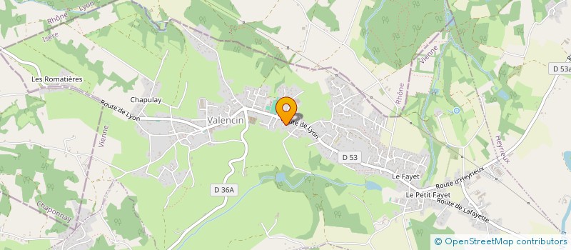 localisation de l'entreprise MONSIEUR ANTHONY GARCIA  VALENCIN