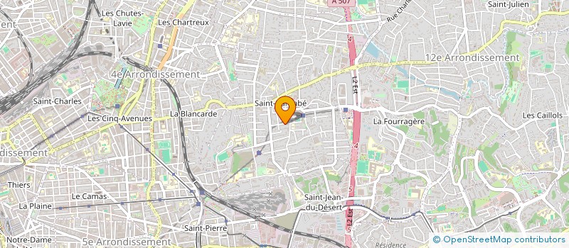 localisation de l'entreprise MONSIEUR ANTHONY GARCIA à MARSEILLE