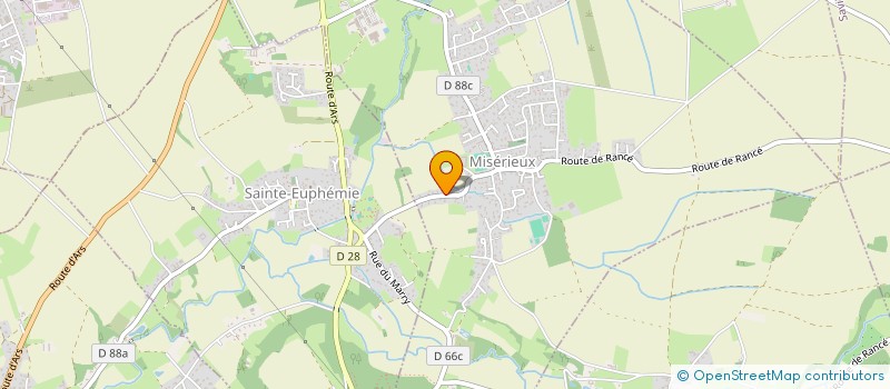 localisation de l'entreprise MONSIEUR ANTHONY GARCIA  MISERIEUX