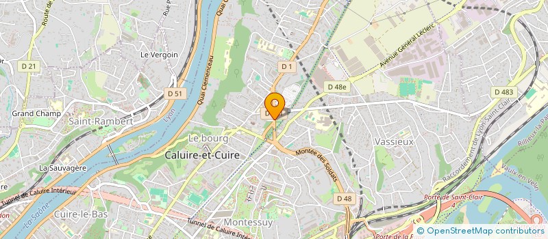 localisation de l'entreprise MONSIEUR ANTHONY GARRET-FLAUDY à CALUIRE-ET-CUIRE