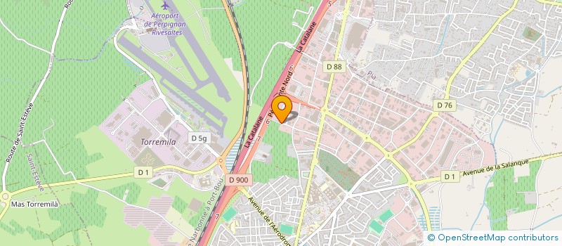 localisation de l'entreprise MONSIEUR ANTHONY GARRY  PERPIGNAN