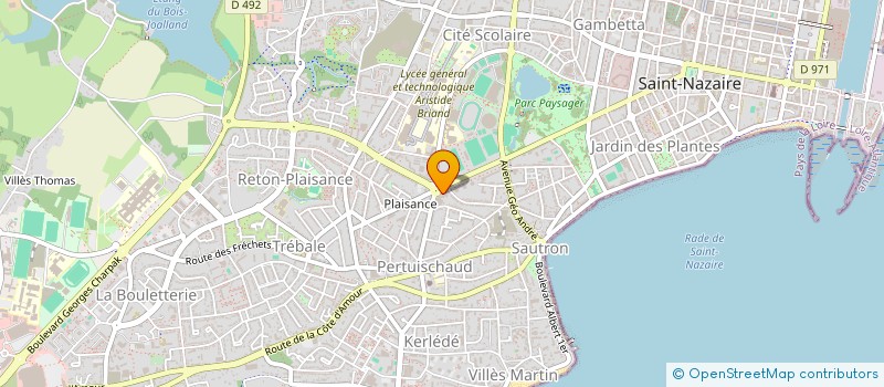 localisation de l'entreprise MONSIEUR ANTHONY GASCON  SAINT-NAZAIRE