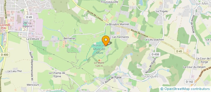 localisation de l'entreprise MONSIEUR ANTHONY GASSELIN  DIVES-SUR-MER