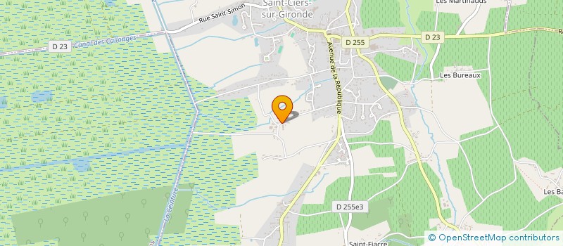 localisation de l'entreprise MONSIEUR ANTHONY GAUDUCHEAU  SAINT-CIERS-SUR-GIRONDE