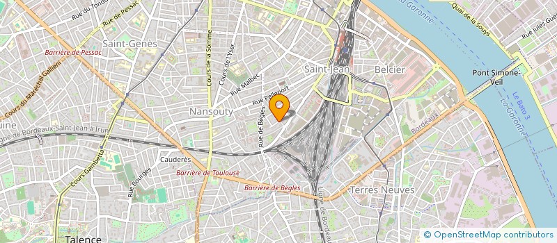 localisation de l'entreprise MONSIEUR ANTHONY GAULARD  BORDEAUX