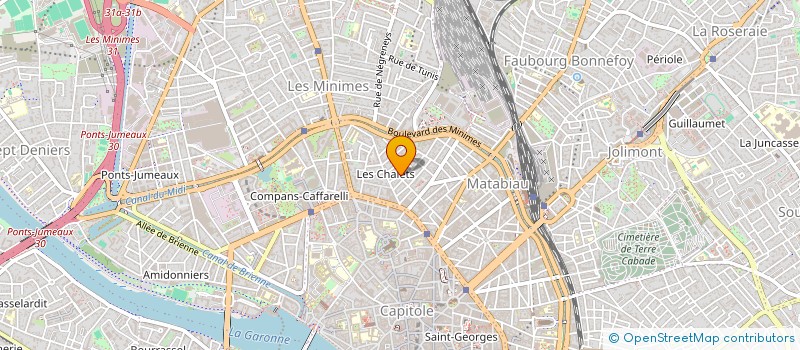 localisation de l'entreprise MONSIEUR ANTHONY GAYRAUD  TOULOUSE