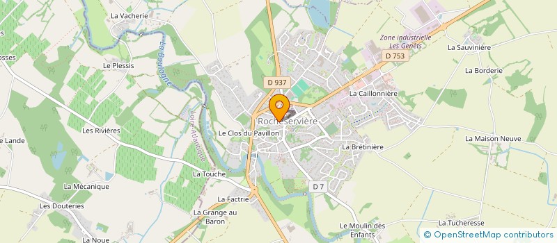 localisation de l'entreprise MONSIEUR ANTHONY GAZEAU à ROCHESERVIERE