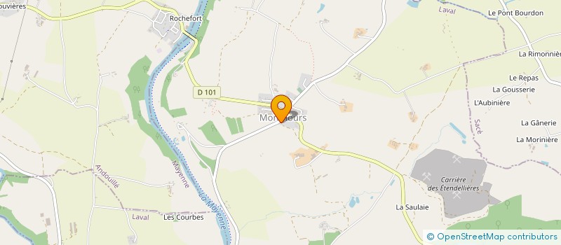 localisation de l'entreprise MONSIEUR ANTHONY GENDRY à MONTFLOURS