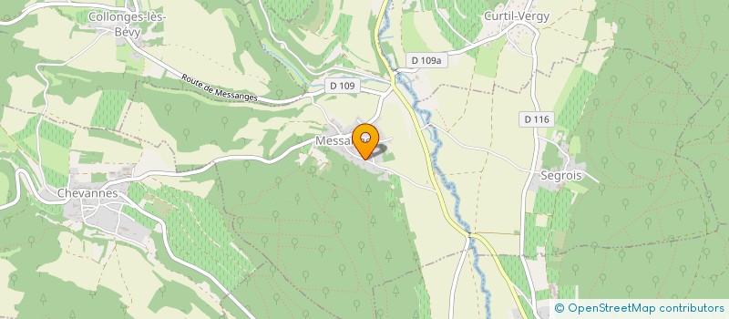 localisation de l'entreprise MONSIEUR ANTHONY GENET  MESSANGES