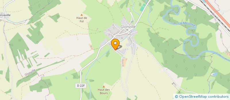 localisation de l'entreprise MONSIEUR ANTHONY GEORGES  GLONVILLE