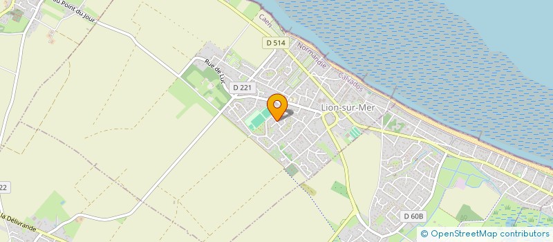 localisation de l'entreprise MONSIEUR ANTHONY GERMAIN  LION-SUR-MER