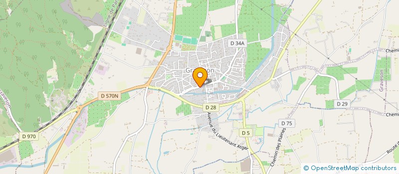 localisation de l'entreprise MONSIEUR ANTHONY GEST  GRAVESON