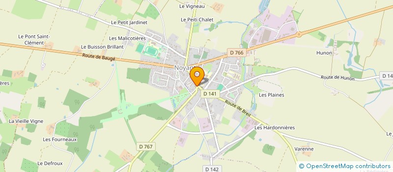 localisation de l'entreprise MONSIEUR ANTHONY GEY à NOYANT-VILLAGES