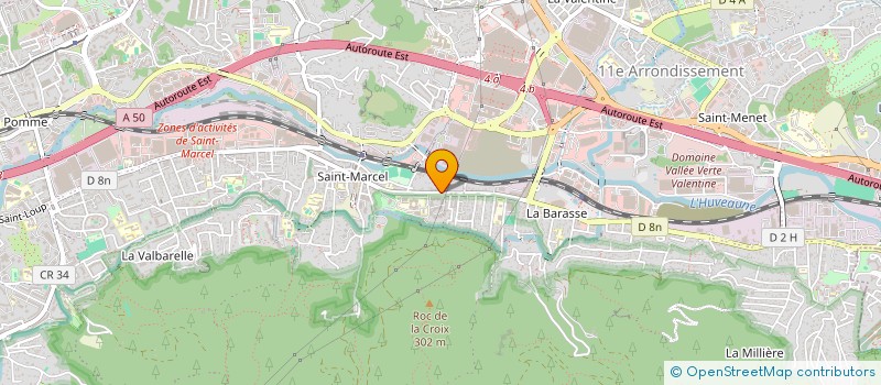 localisation de l'entreprise MONSIEUR ANTHONY GHEUX  MARSEILLE