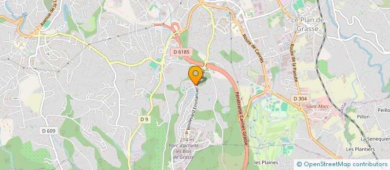 localisation de l'entreprise MONSIEUR ANTHONY GHILARDI à GRASSE