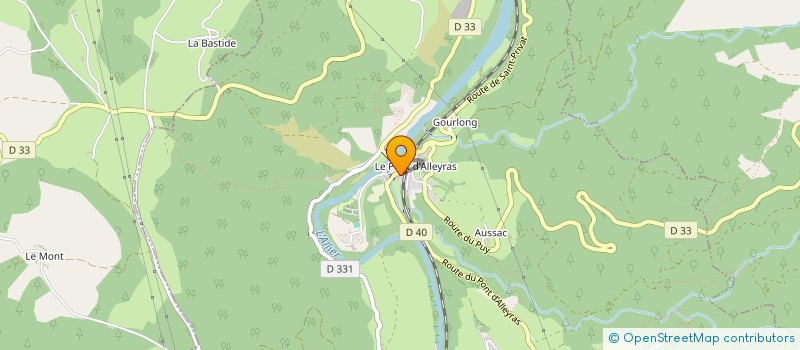 localisation de l'entreprise MONSIEUR ANTHONY GIBELIN  SAINT-PRIVAT-D ALLIER