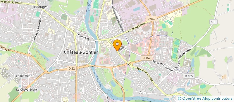 localisation de l'entreprise MONSIEUR ANTHONY GICQUEL à CHATEAU-GONTIER-SUR-MAYENNE