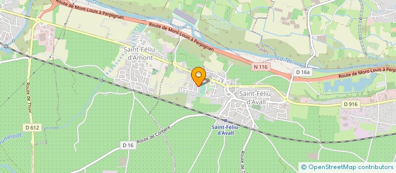 localisation de l'entreprise MONSIEUR ANTHONY GILABERT  SAINT-FELIU-D'AVALL