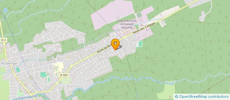 localisation de l'entreprise MONSIEUR ANTHONY GILARDOT  AUDENGE