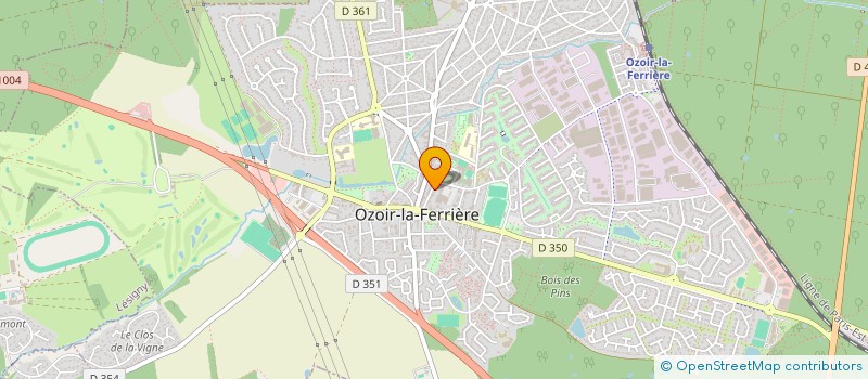 localisation de l'entreprise MONSIEUR ANTHONY GILBERT  OZOIR-LA-FERRIERE