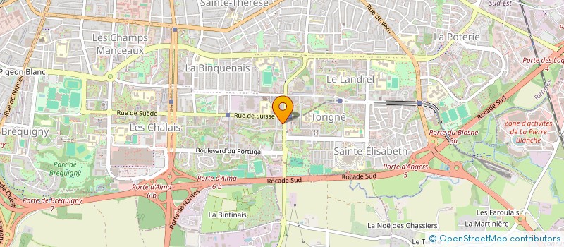 localisation de l'entreprise MONSIEUR ANTHONY GILI à RENNES