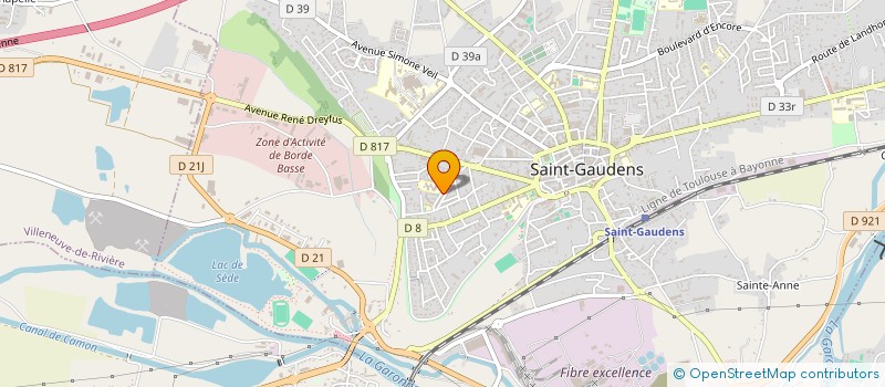 localisation de l'entreprise MONSIEUR ANTHONY GIMENEZ à SAINT-GAUDENS