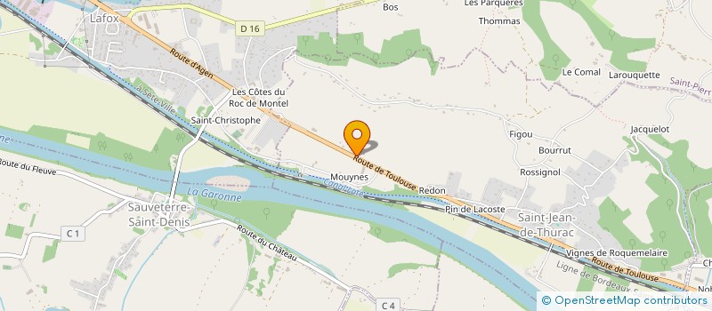 localisation de l'entreprise MONSIEUR ANTHONY GIRAUDO  SAINT-JEAN-DE-THURAC