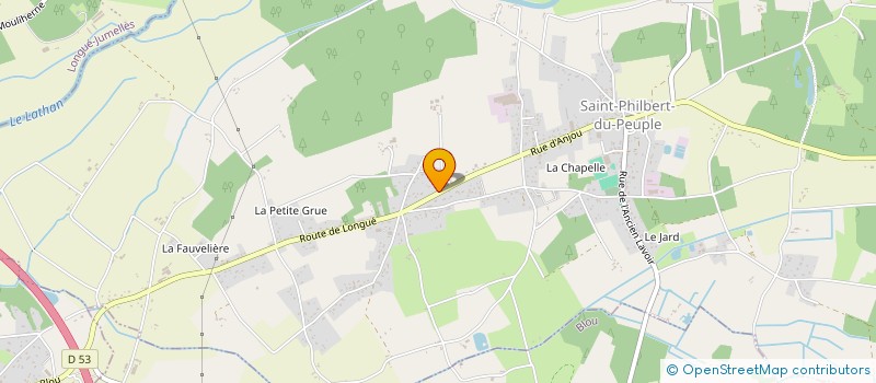 localisation de l'entreprise MONSIEUR ANTHONY GIUDICELLI  SAINT-PHILBERT-DU-PEUPLE