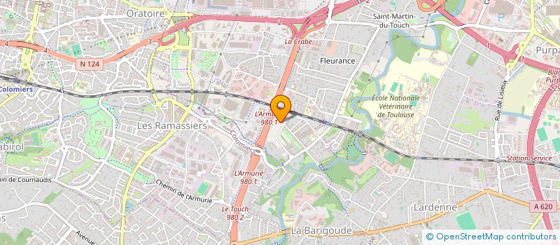 localisation de l'entreprise MONSIEUR ANTHONY GLEIZES à TOULOUSE