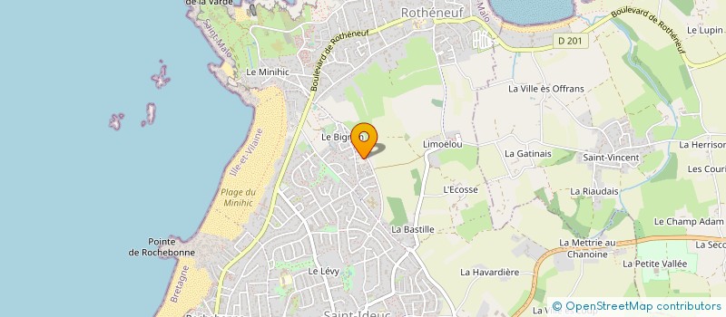localisation de l'entreprise MONSIEUR ANTHONY GLEMOT à SAINT-MALO