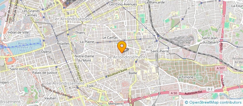 localisation de l'entreprise MONSIEUR ANTHONY GLO à MARSEILLE