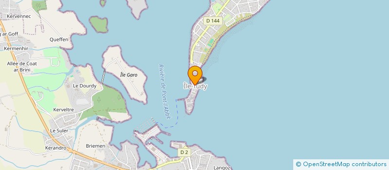 localisation de l'entreprise MONSIEUR ANTHONY GOASDOUE à ILE-TUDY