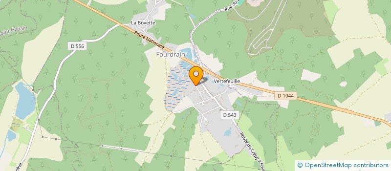 localisation de l'entreprise MONSIEUR ANTHONY GOBEAUX  FOURDRAIN