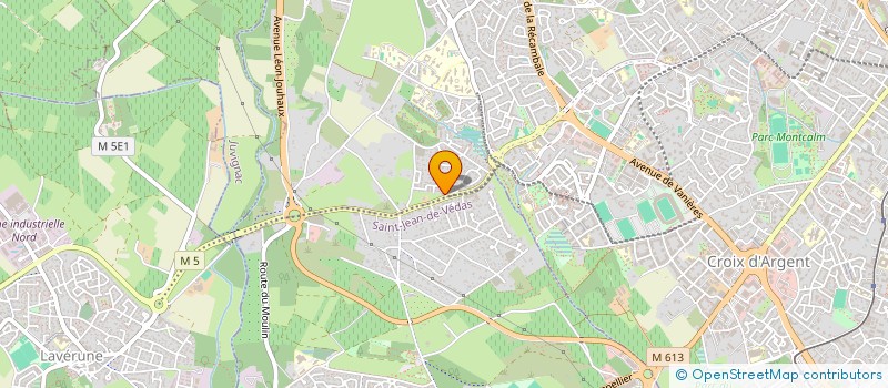 localisation de l'entreprise MONSIEUR ANTHONY GODARD à MONTPELLIER