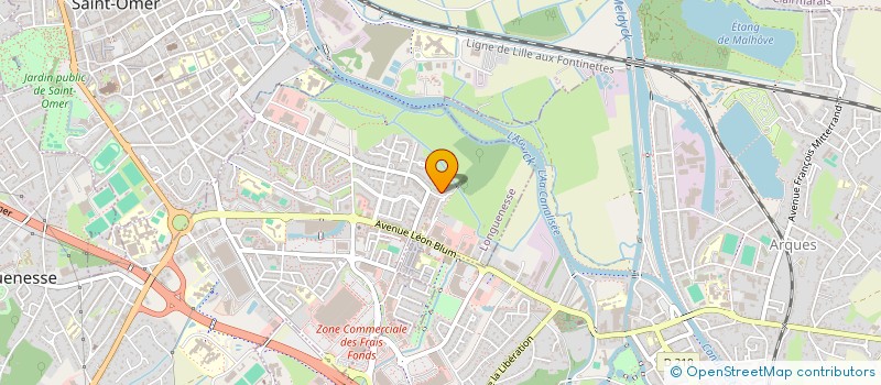 localisation de l'entreprise MONSIEUR ANTHONY GODART  LONGUENESSE