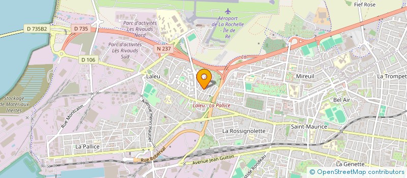 localisation de l'entreprise MONSIEUR ANTHONY GOLDWIN  LA ROCHELLE