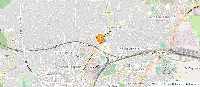 localisation de l'entreprise MONSIEUR ANTHONY GOMEZ  NIMES