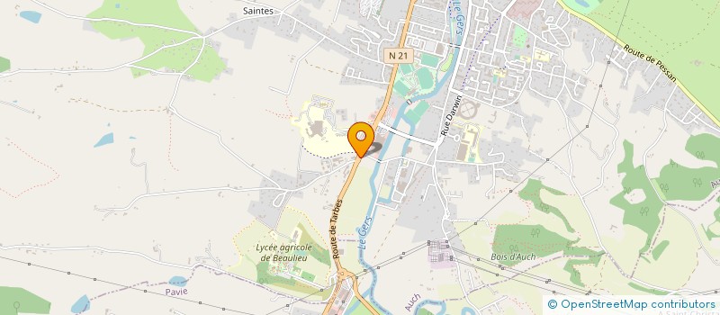 localisation de l'entreprise MONSIEUR ANTHONY GONCALVES  AUCH