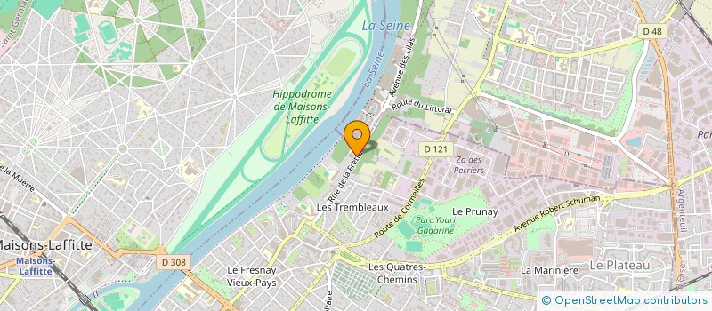 localisation de l'entreprise MONSIEUR ANTHONY GONCALVES  SARTROUVILLE